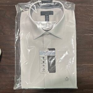 Alfani Men's Classic Slim Fit White Dress Shirt